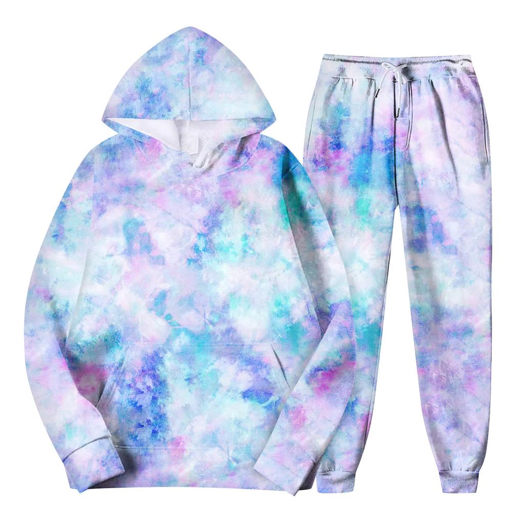 Мужской спортивный костюм с капюшоном, унисекс, двухсекционная одежда для бега, пуловер с длинными рукавами, толстовки с капюшоном + комплект спортивных штанов