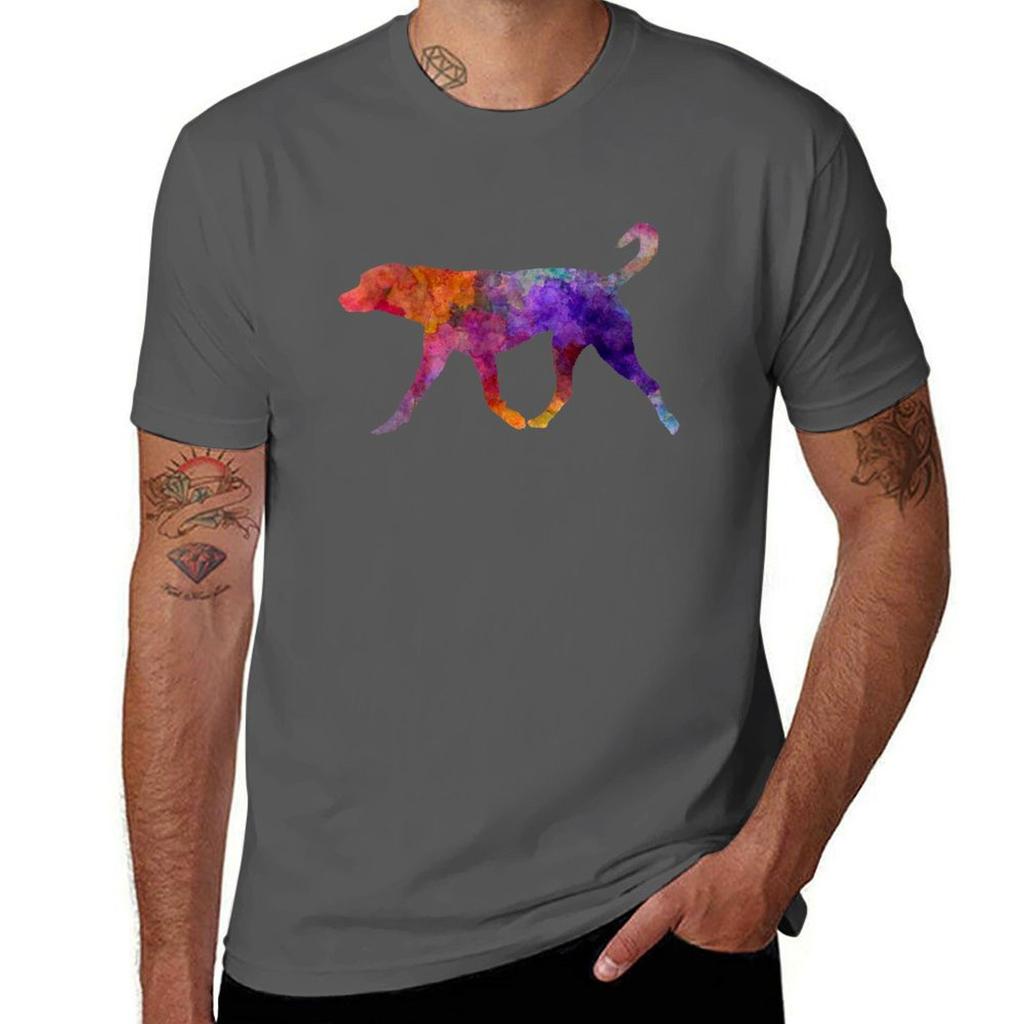 Transylvanian Hound In Watercolor T-shirt T Shirts For Man Cotton Man Tshirt G Man T Shirts For Men T-shirt
