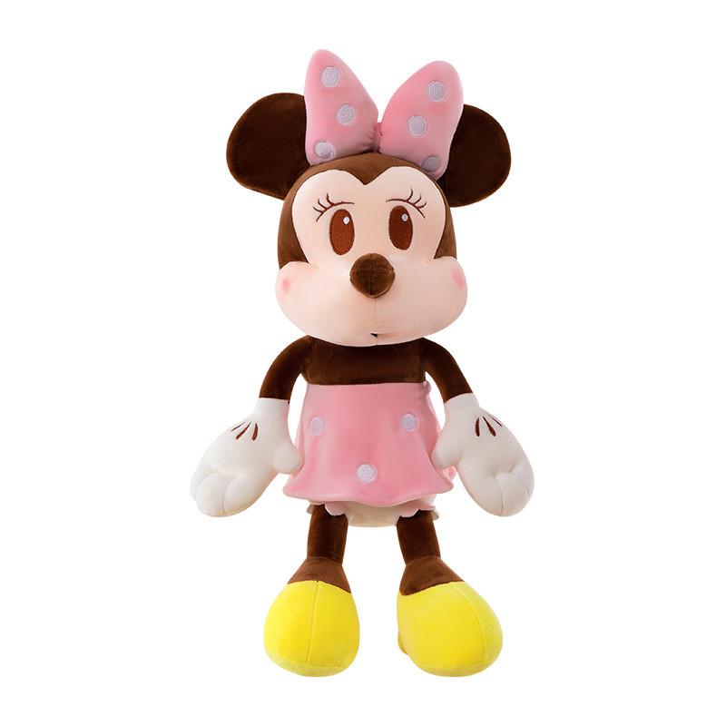 Плюшевая игрушка Микки Маус и Минни Маус от Disney, Коллекционная, Подарок для детей, Декор для свадебной вечеринки