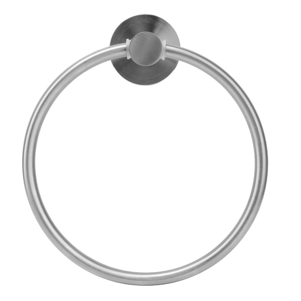 Stainless Steel Towel Ring Wall Mounted Towel Rack Hand Towel Ring  Bathroom Kitchen Washroom