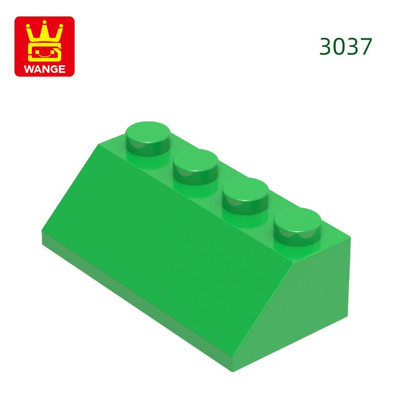 Нетоксичные 51 шт./лот 3037 2x4 наклонные строительные блоки Аксессуары Moc Совместимые с Кирпичиками Детские Игрушки Подарочная Коробка