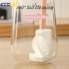 Foldable 360 Degree Comprehensive Cleaning Silicone Brush with Long Handle Design, Reusable for Bottles and Cups
