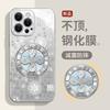 Подходит для чехла мобильного телефона Apple 17promax iphone15 национальный стиль Baifutu 16 новый китайский стиль 14 опорная подставка 13