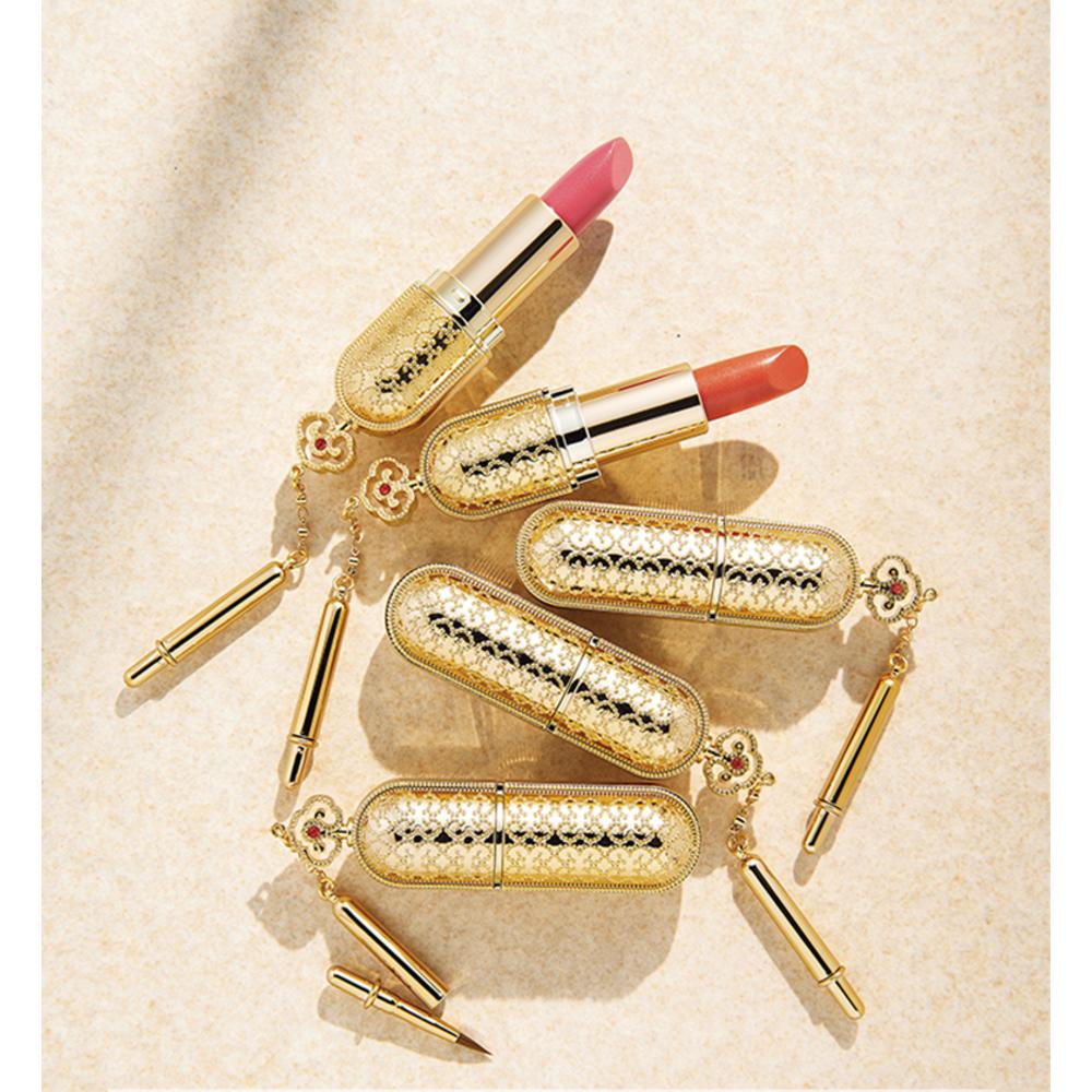 The Who История Кто Gongjinhyang Me Роскошная губная помада, нет. 23 Апельсин, 3,5 г, 1 шт.