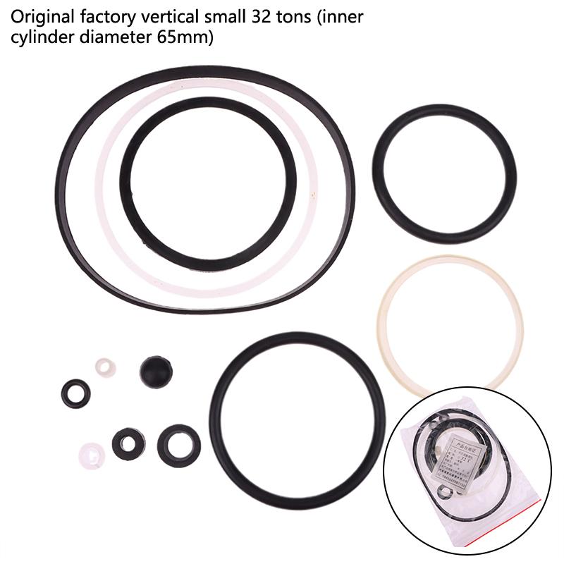 1 Set 2T -50T Horizontal Repair Kit 2-50 Tons Horizontal Jack Accessories Hydraulic Plunger Piston Oil Seal