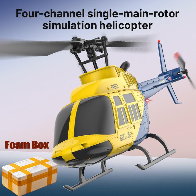 Jjrc A60 Rc Plane Helicopte 2.4G 1:42 4Wd Rc Helicopter Model Helicopter 6 Axis Gyro One Key Takeoff/Landing Rc Car Boy Toy