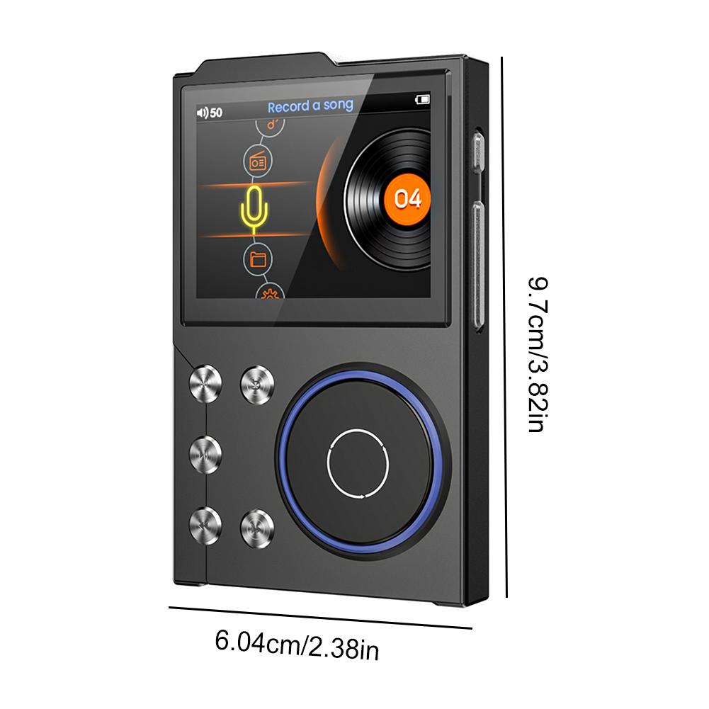 Hi-Fi MP3-плеер Цифровой музыкальный плеер Портативный аудиоплеер Портативный цифровой аудиоплеер Поддержка до 256 ГБ