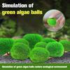 Simulated Moss Balls Aquarium Plant Algae Fish Shrimp Tank Ornament Grass