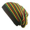 Warm Beret Rainbow Color Pile Cap Outdoors Hip Hop Pleated Hat  Winter