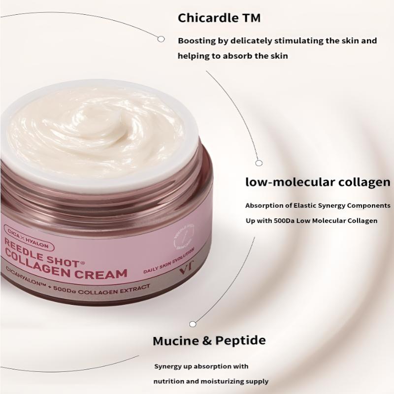 VT Reedle Shot® Collagen Cream (50ml + 3 Mini Pouches)