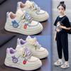 Спортивная обувь для девочек 2025 новая осенняя обувь для мальчиков детская модная мультяшная повседневная обувь студенческая белая обувь тренд