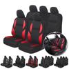 Full Set Car Seat Cover Front&Rear Split Bench Protection&Design Airbag Carstyling Universal Fit Cars For Kia Rio For