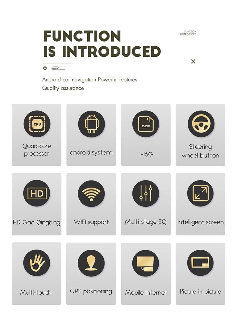 7-Inch Android Bluetooth MP5 Player for Ford F150