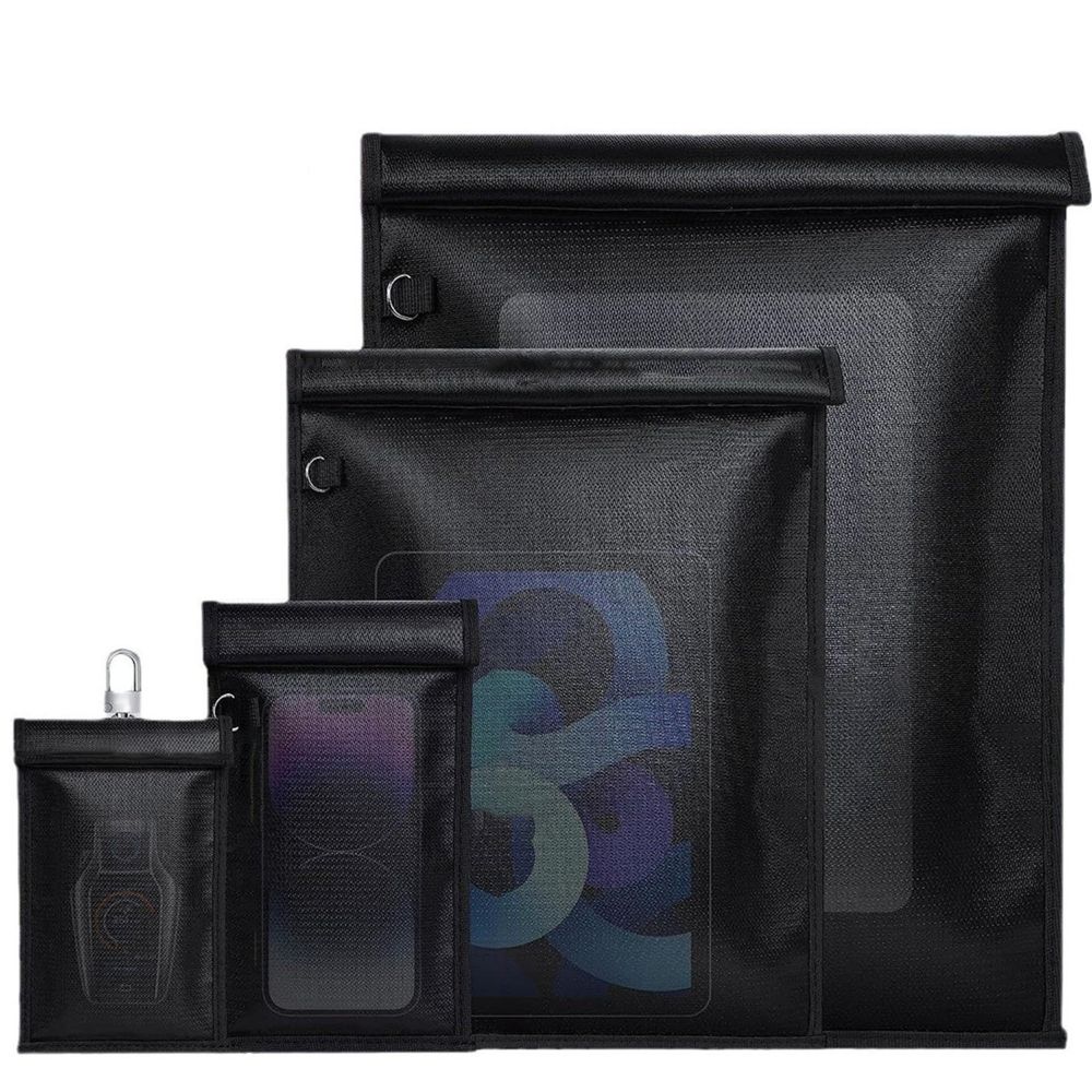 Signal Blocking Shielding Pouch Anti-tracking Cell Phone Blocker 4 Types Faraday Bag Case