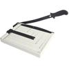 Manual Paper Cutter Heavy Duty Steel Base Stack Paper Trimmer Paper Slicer Cutting Board for Office