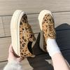Fashion 2025 Spring New Sports Women's Shoes Fashion Low Top Thick Bottom Casual Board Shoes Suede Round Head Strap Flat Shoes