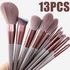 13Pcs Makeup Brush Set Make Up Concealer Brush Blush Powder Brush Eye Shadow Highlighter Foundation Brush Cosmetic Beauty Tools