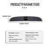4Pcs Rubber Anti Collision Strip Car Door Rearview Mirror Protector Stickers For KIA Sportage Ceed Sorento Niro Cadenza Proceed kpaxs22