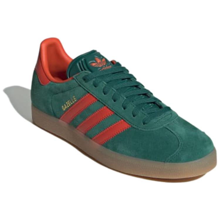 adidas Gazelle Collegiate Green Preloved Red Мужские кроссовки Gum IG6200
