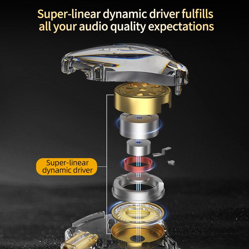 Оригинальные наушники KZ EDX Lite HIFI Bass, стереонаушники для музыки, внутриканальные наушники IEM, мониторные наушники для сцены, игровые спортивные наушники Pro