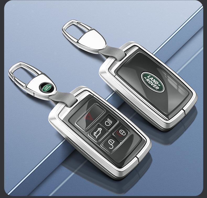 Чехол для ключа Land Rover: Алюминиевый корпус для Range Rover Sport, Velar, Evoque, Discovery, Freelander.