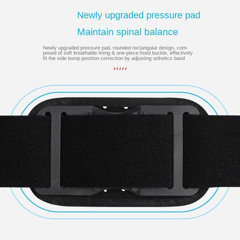 Регулируемый корректор осанки при сколиозе, вспомогательный спинальный ортез, послеоперационное восстановление спины, устройство для здоровья взрослых