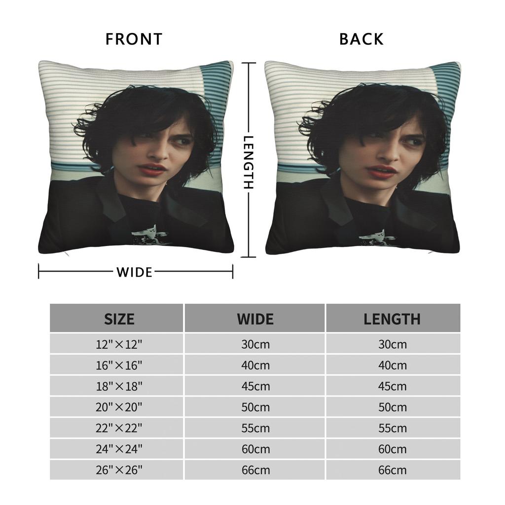 Чехол на подушку Финн Вулфхард Модный чехол на подушку для стула, дивана, домашнего декора Уютный чехол на подушку Подарок на день рождения