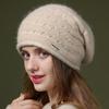 Осенне-зимние шапки Женские ворсовые шапки Модные элегантные шапки Теплые береты для женщин Шапки и кепки