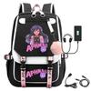 Harajuku Simple and Versatile Junior High School Student Schoolbag Female Lightweight Large-capacity Junior High School Student Backpack