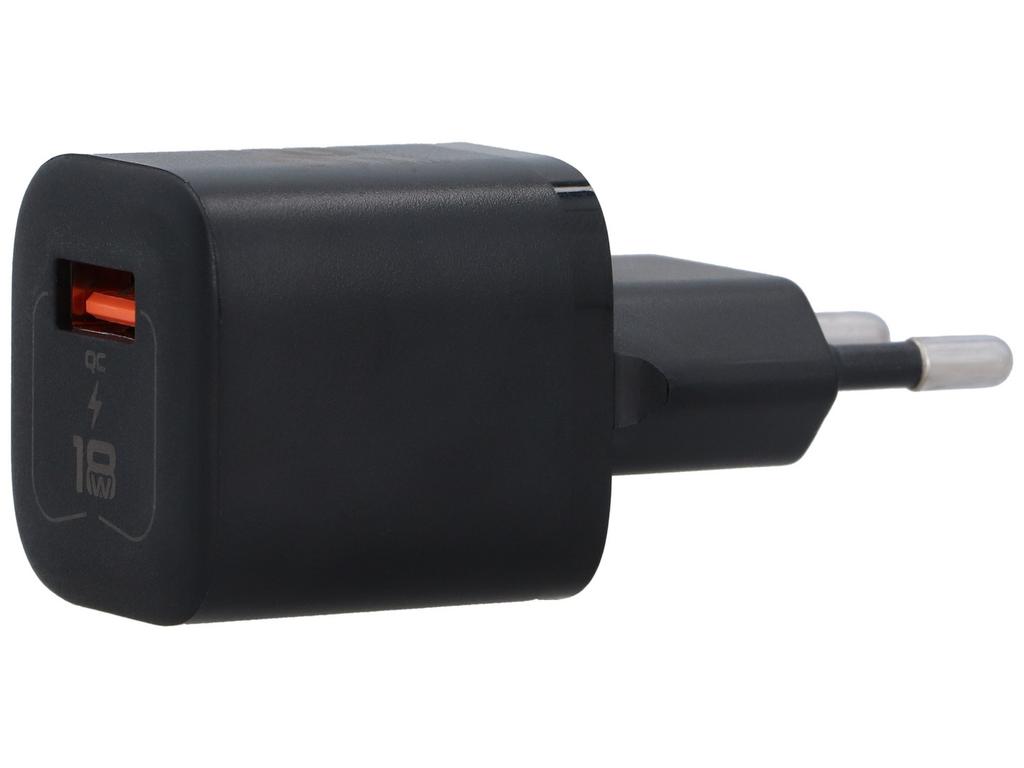 New 18W USB QC wall charger + USB - Lightning cable 100cm Encore Energy MD-181mL