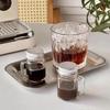 5Pcs Cute Sealed Glass Bottle Portable Coffee Concentrate Bottle Storage Tank Mini Mason Jar  Juice