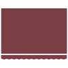 Electric Retractable Awning Burgundy and White 3.5 x 2 m