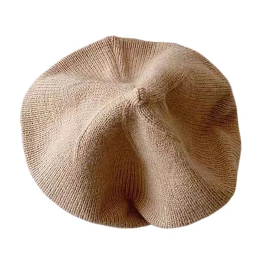 Детская шапка художника Yousheng, цветная вязаная эластичная, сохраняющая тепло, нескользящая, детская вязаная шапка, однотонный осенне-зимний берет, уличная шапка