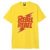 Amplified Unisex Adult Rebel Rebel David Bowie T-Shirt
