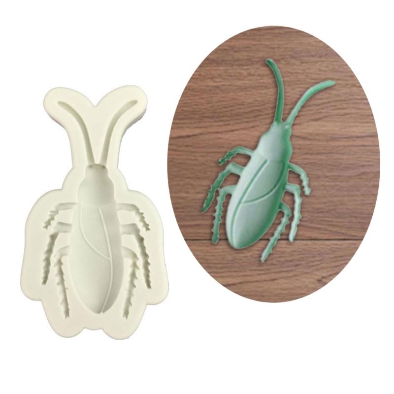 Flexible Silicone Insect Mold Set Halloween Party Supplies Crafting Tools Lightweight Reusable Ornament Mould