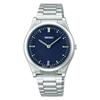 [Часы Seiko] Тактильные часы для слабовидящих SQBR021, Сделано в Японии, Мужские, Кварцевые с батарейным питанием, Синий циферблат, Нержавеющая сталь