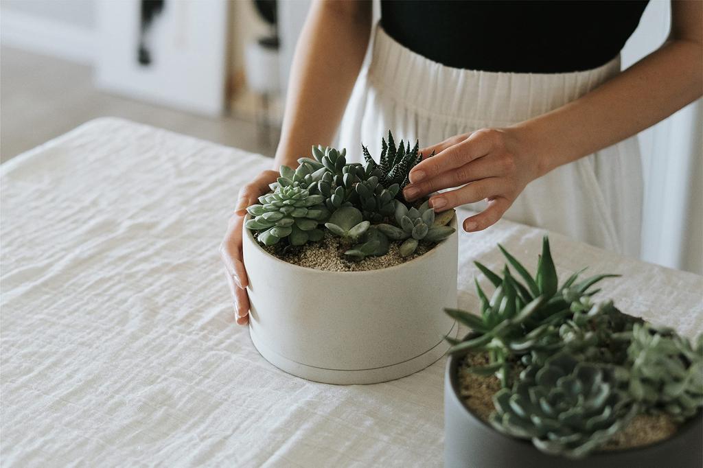 Kinto Plant Pot 170mm Dark Gray Group Plant Pot 29198 191_