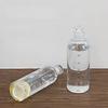 300ml/500ml/750ml/1000ml Transparent Glass Water Bottle Time Scale Marker Portable Outdoor Sport Drinking Juice Milk Cup Bottles