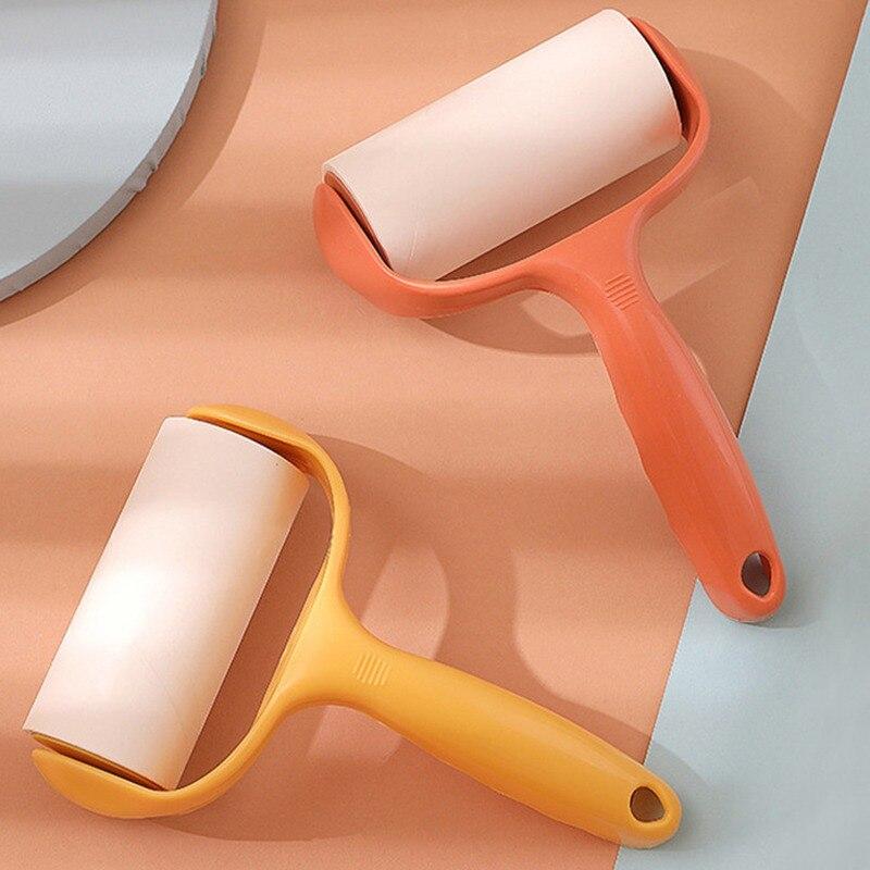 Бытовой Инновационный Ручной Ролик для Одежды и Текстиля с Отрывными Листами Липкая Щетка