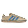 CLOT X Gazelle Linen Khaki Light Blue Unisex Sneakers Tan Blue-Bird IH3641