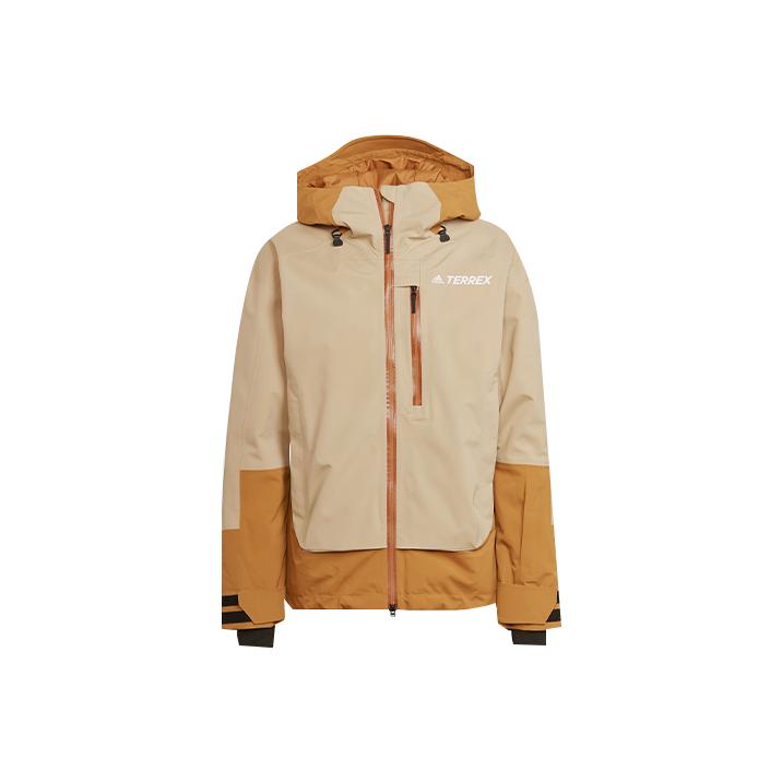 adidas Terrex Mys In Jack2l Letter Print Hooded Ski Cotton Jacket Men Jacket Yellow GT2803