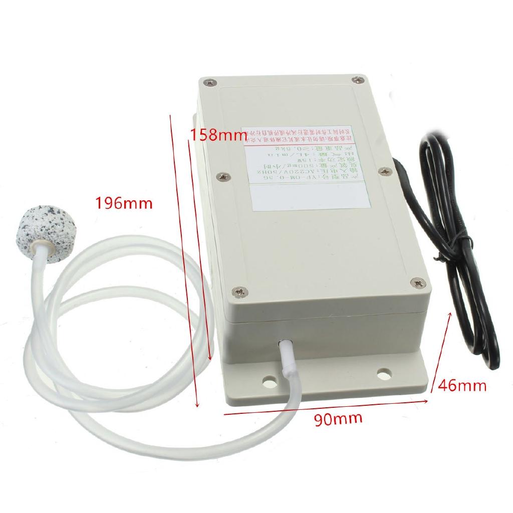 500mg Ozone Generator Air Purifier Household Disinfecti Air Food Fruit Vegetable Water Fish Tank Disinfector Sterilizer