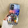 Kingdom Hearts Crayon Style Pattern-Bright Phone Case for Samsung Galaxy S24 S23 S22 S21 S20 A24 A34 A54 A53 Note20 M54 Fe Ultra