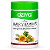 OZiva Hair Vitamin Capsules for Hair Growth & Hair Fall Control,100% Natural with Biotin, Iron,Clinically Proven Hair Growth Supplements