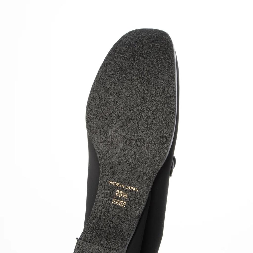 Formal pumps for with silent arch suitable for formal occasions shoe numerical women, black, strap, water-repellent finish, heel, support, (106915)