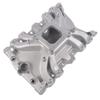 AP02 Single Plane Silver Aluminum LowRise Intake Manifold fFor Oldsmobile 400 425 455 R4150