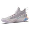 Li Ning Sonic 10 Ultra Non-Slip Wear-Resistant Breathable Mid-Top Basketball Shoes Men Sneakers White ABAS145-1