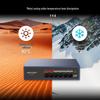 Hikvision 6-Port 100Mbps PoE Security Switch CN plug (adapter included)