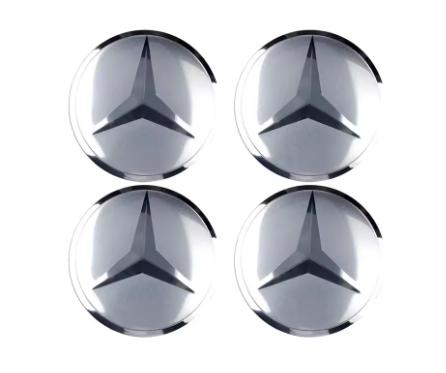 CQV1 56mm 60mm 65mm 75mm Car Wheel Center Hub Cap Emblem Sticker For Mercedes Benz W204 W205 W212 W213 W221 W177 W246 GLA GLC CLA ZZZ