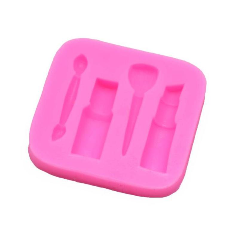 Makeup Tools Lipstick Nail Polish Chocolate Party Diy Silicone Mold Dessert Cake